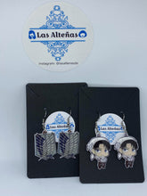 Load image into Gallery viewer, ATTACK ON TITAN EARRINGS