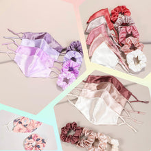 Load image into Gallery viewer, MASK WITH SCRUNCHIES