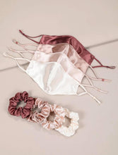 Load image into Gallery viewer, MASK WITH SCRUNCHIES