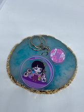 Load image into Gallery viewer, DEMON 👺🥷 SLAYER BUBBLE KEYCHAIN