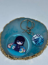 Load image into Gallery viewer, DEMON 👺🥷 SLAYER BUBBLE KEYCHAIN