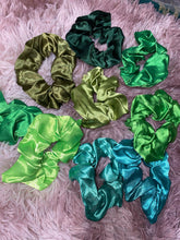 Load image into Gallery viewer, SATIN SILK SCRUNCHIES
