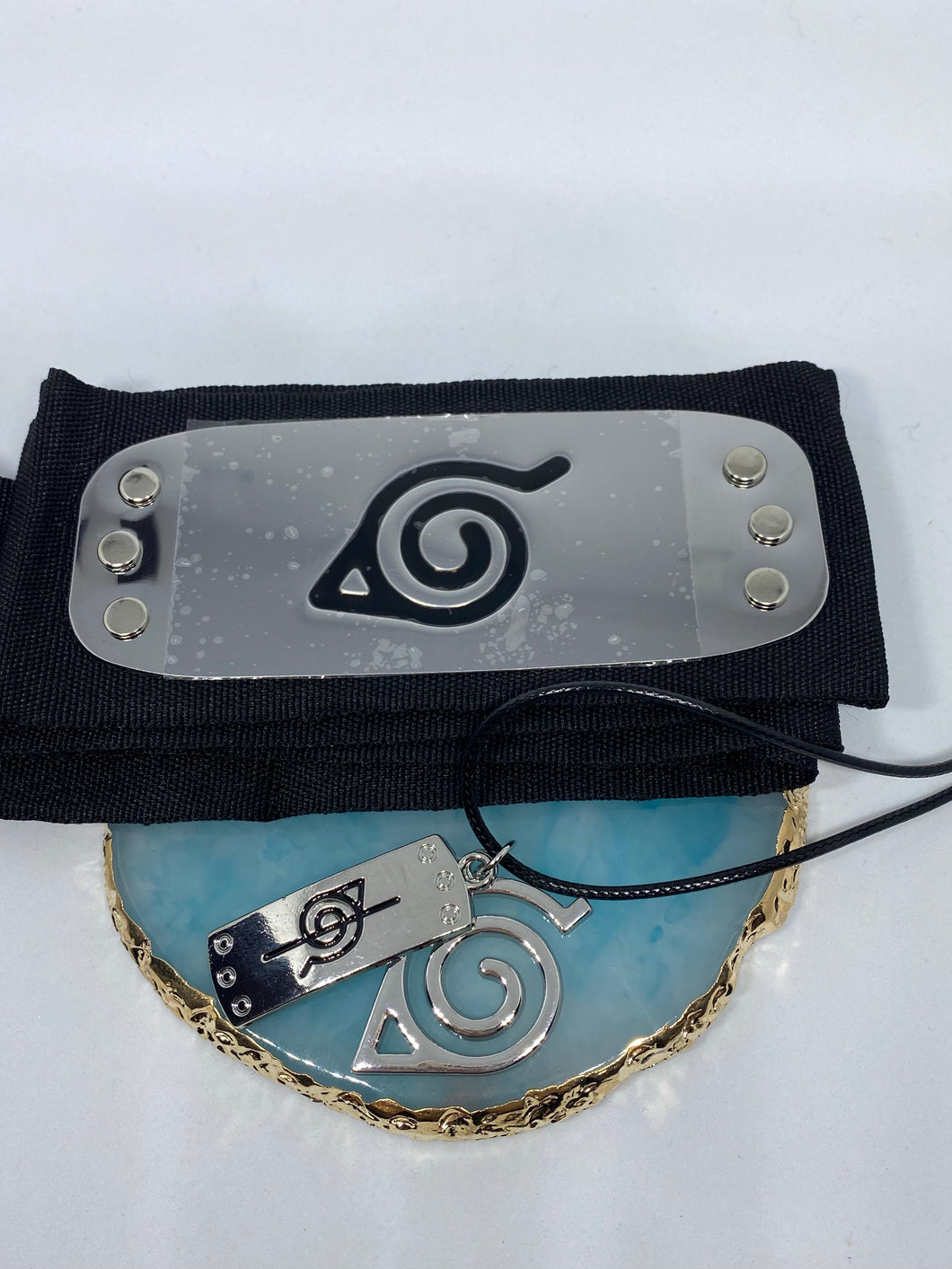 NARUTO 🍥 HEADBAND & NECKLACE BUNDLE