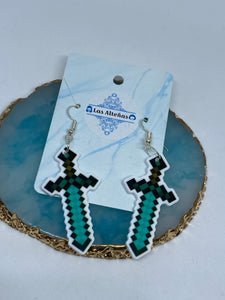 MINECRAFT EARRINGS