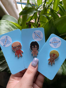 ATTACK ON TITAN PINS