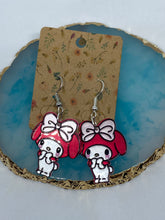 Load image into Gallery viewer, MY MELODY &amp; HELLO KITTY EARRINGS
