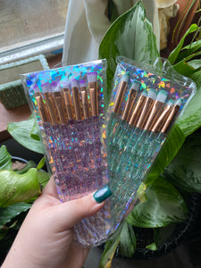 7pcs GLITTER EYE BRUSHES